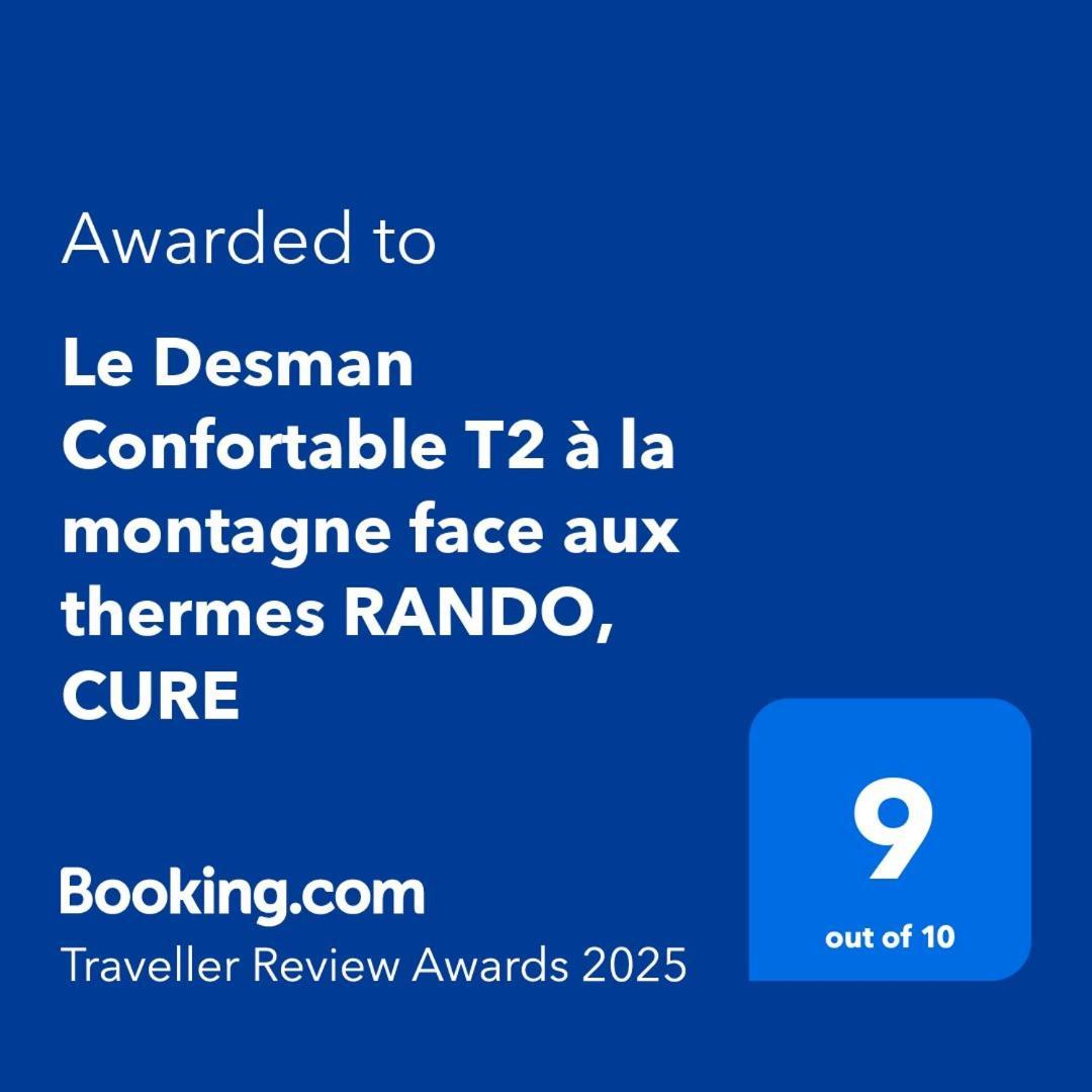 "Le Desman" Confortable T2 A La Montagne Face Aux Thermes Rando, Cure Aulus-les-Bains Luaran gambar
